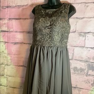 Dressstore gray dress. Sz 6.